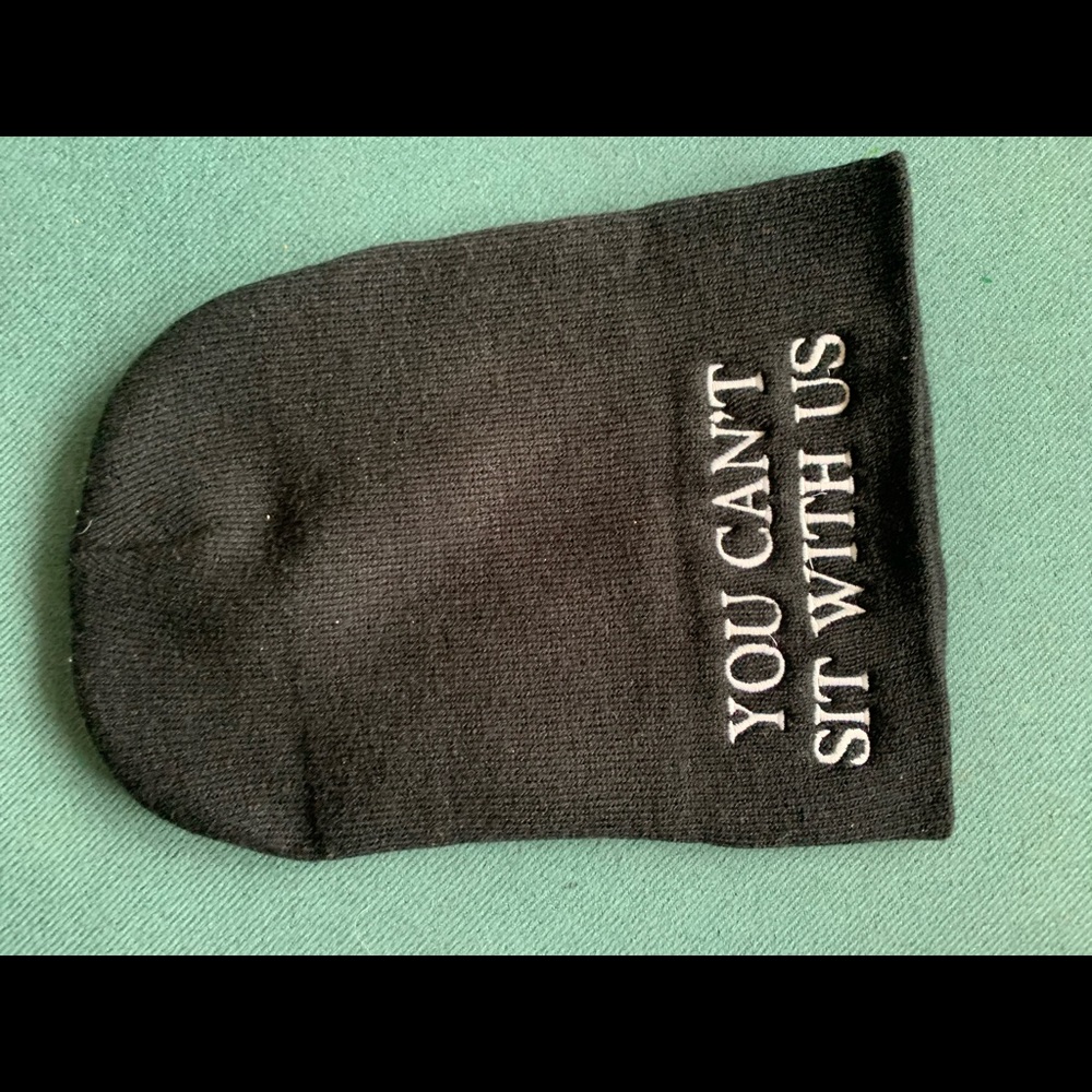 You can't sit with us hat